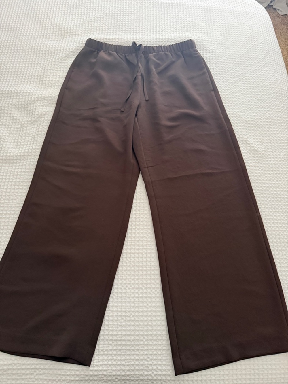 Aritzia lodge pants - Crepette, regular length size large mocha brown